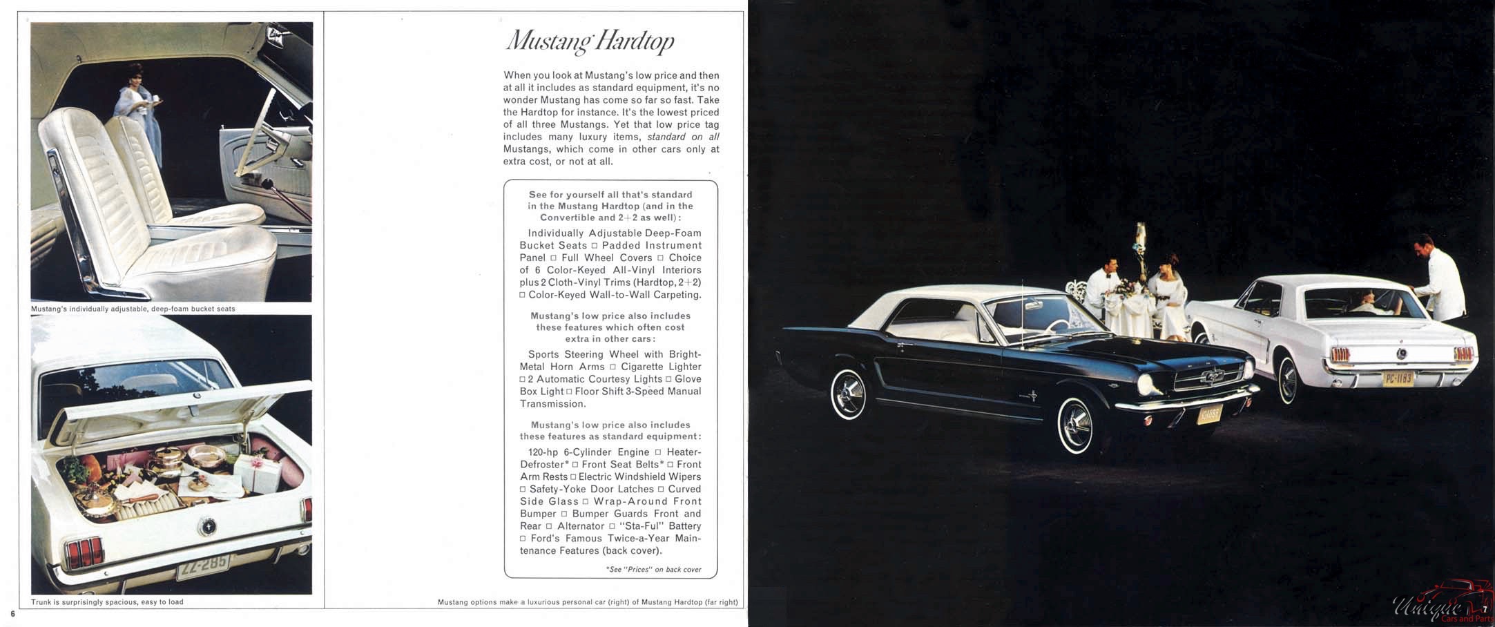 1965 Ford Mustang Brochure Page 5